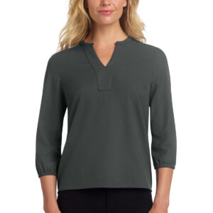 Mercer+Mettle ®  Women's Stretch Crepe 3/4-Sleeve Blouse MM2011