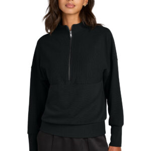 Mercer+Mettle ®  Women's Linear Texture 1/4-Zip MM3041