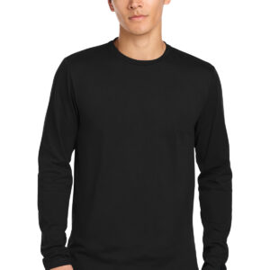 New Era  ®  Heritage Blend Long Sleeve Crew Tee. NEA102