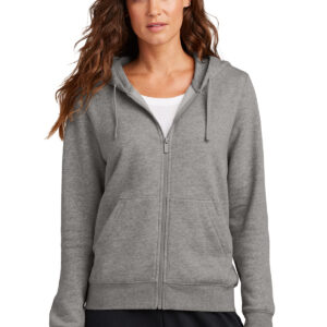 Nike Women's Club Fleece Sleeve Swoosh Full-Zip Hoodie NKFD9890