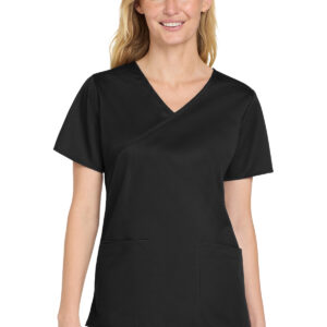 Wink ®  Women's WorkFlex   Mock Wrap Top WW4760