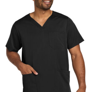 Wink ®  Men's Premiere Flex   V-Neck Top WW5068