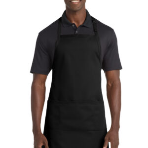Port Authority ®  Easy Care Extra Long Bib Apron with Stain Release. A700