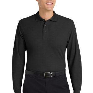 Port Authority ®  Silk Touch Long Sleeve Polo.  K500LS