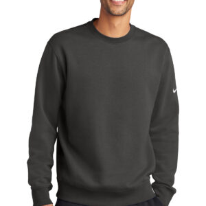 Nike Club Fleece Sleeve Swoosh Crew NKFD9863