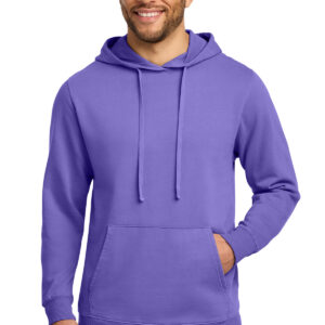 Port & Co   Beach Wash ®  Garment-Dyed Pullover Hooded Sweatshirt. PC098H