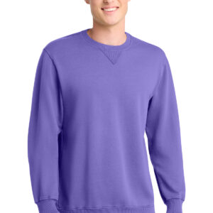 Port & Co   Beach Wash ®  Garment-Dyed Crewneck Sweatshirt PC098