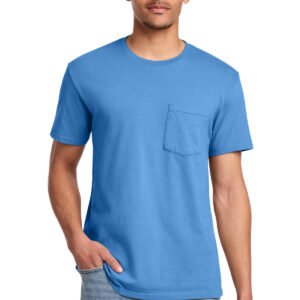 Port & Co   Beach Wash ®  Garment-Dyed Pocket Tee.  PC099P