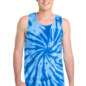 Port & Co   Tie-Dye Tank Top.  PC147TT
