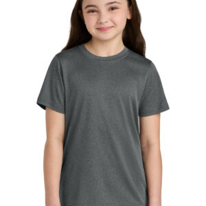Port & Co   Youth Heather Performance Tee PC390Y