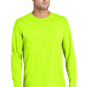 Port & Co   Easy Cotton Long Sleeve Tee PC43LS