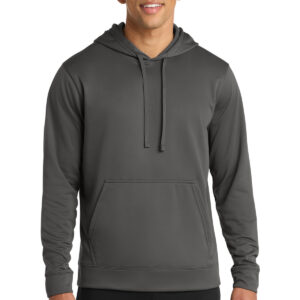 Port & Co   Performance Fleece Pullover Hooded Sweatshirt. PC590H