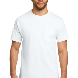 Port & Co   Essential Pocket Tee. PC61P