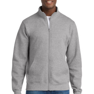 Port & Co   Core Fleece Cadet Full-Zip Sweatshirt PC78FZ
