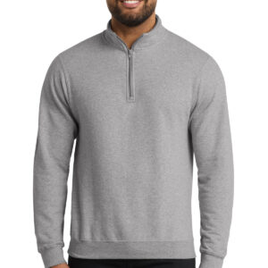 Port & Co   Core Fleece 1/4-Zip Pullover Sweatshirt PC78Q