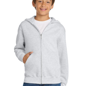 Port & Co   Youth Core Fleece Full-Zip Hooded Sweatshirt PC78YZH