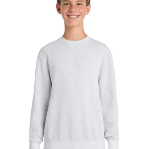 Port & Co   Youth Core Fleece Crewneck Sweatshirt PC78Y