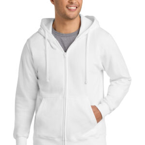 Port & Co   Fan Favorite Fleece Full-Zip Hooded Sweatshirt. PC850ZH