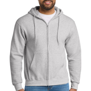 Port & Co   Tall Essential Fleece Full-Zip Hooded Sweatshirt. PC90ZHT
