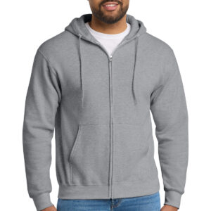 Port & Co   Essential Fleece Full-Zip Hooded Sweatshirt.  PC90ZH
