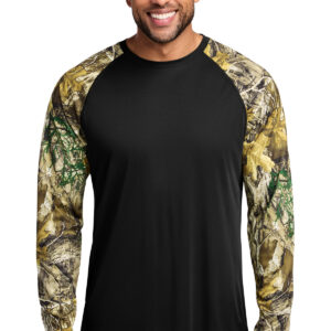Russell Outdoors   Realtree ®  Colorblock Performance Long Sleeve Tee RU151LS