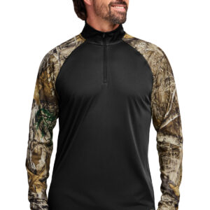Russell Outdoors   Realtree ®  Colorblock Performance 1/4-Zip RU152