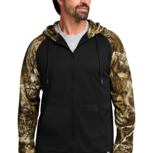 Russell Outdoors   Realtree ®  Performance Colorblock Full-Zip Hoodie RU452