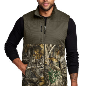 Russell Outdoors   Realtree ®  Atlas Colorblock Soft Shell Vest RU604
