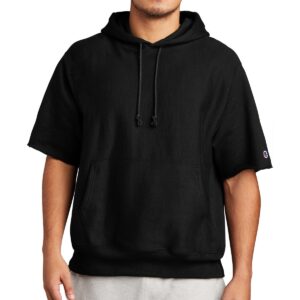 Champion  ®   Reverse Weave  ®   Short Sleeve Hooded Sweatshirt S101SS