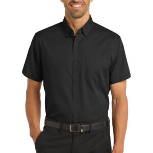 Port Authority ®  Short Sleeve SuperPro   Twill Shirt. S664