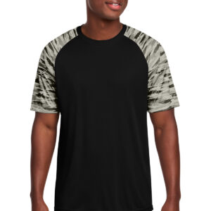 Sport-Tek ®  Drift Camo Colorblock Tee ST376