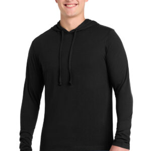 Sport-Tek  ®  PosiCharge  ®  Tri-Blend Wicking Long Sleeve Hoodie ST406