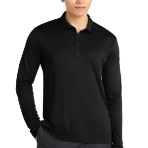 Sport-Tek  ®   Posi-UV ®   Pro Long Sleeve Polo. ST520LS
