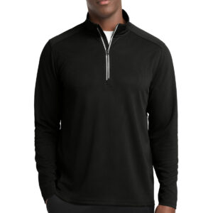 Sport-Tek ®  Sport-Wick ®  Textured 1/4-Zip Pullover.  ST860