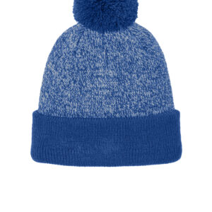 Sport-Tek ®  Halftime Heather Pom Beanie STC68