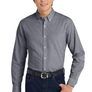 Port Authority  ®  Broadcloth Gingham Easy Care Shirt W644
