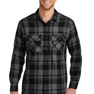 Port Authority ®  Plaid Flannel Shirt. W668