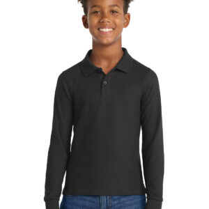 Port Authority ®  Youth Long Sleeve Silk Touch Polo.  Y500LS