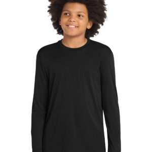 Sport-Tek ®  Youth Long Sleeve PosiCharge ®  Competitor Tee. YST350LS