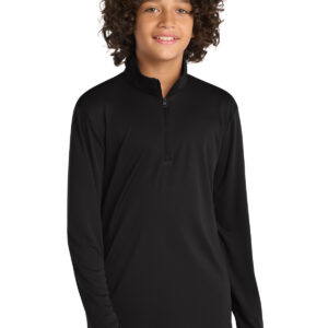 Sport-Tek  ®  Youth PosiCharge  ®  Competitor    1/4-Zip Pullover. YST357